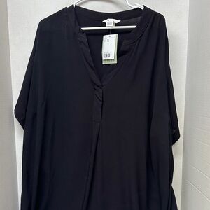 H&M black dress size XXL